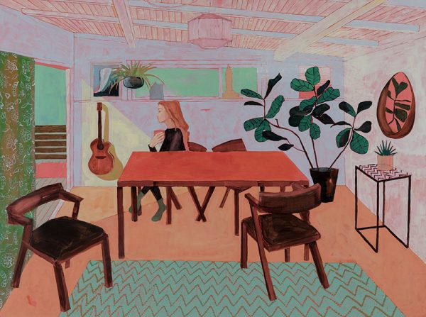 Living Scene - by Jessie Skidmore